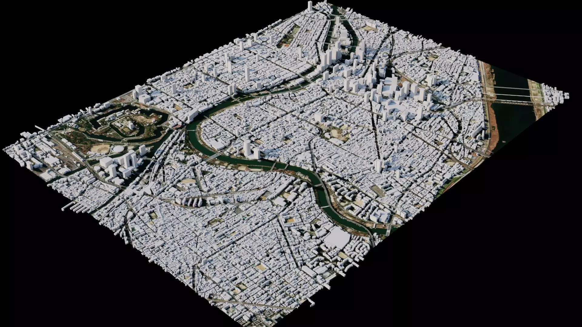 Osaka - Japan 3D model