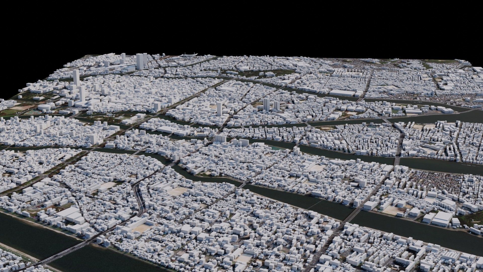 Hiroshima - Japan 3D model_1