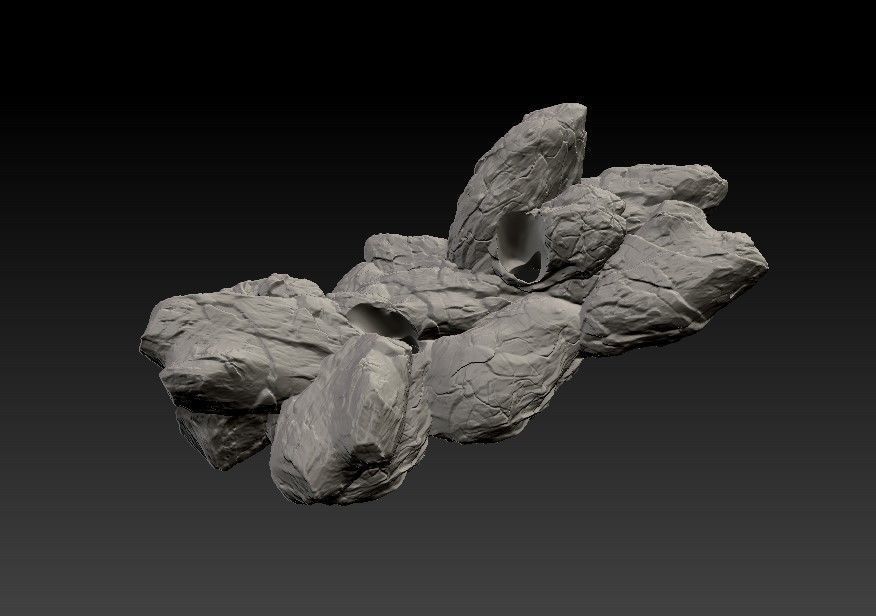 Oblivion Gate 3D print model_26