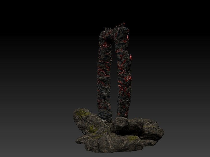 Oblivion Gate 3D print model_32