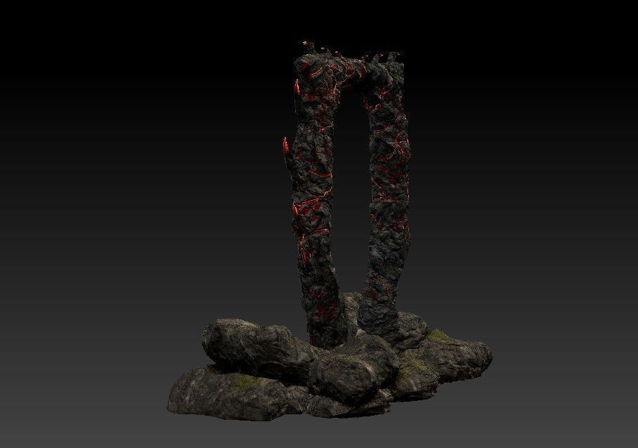 Oblivion Gate 3D print model_35