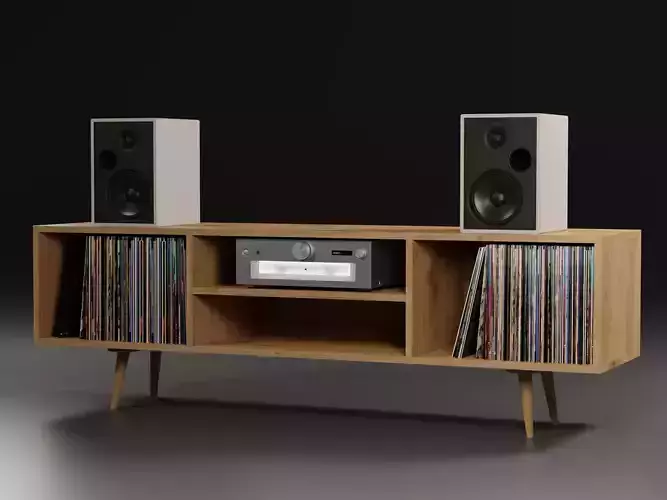 Storage No1 with Vinyls