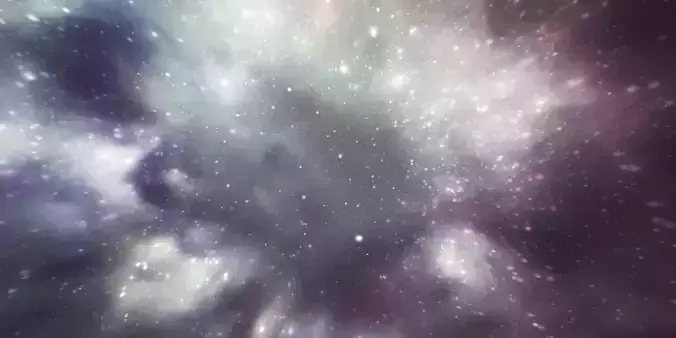 HDRI Panoramic Sky - 360 starfield - 07 dreamy sky 3D model