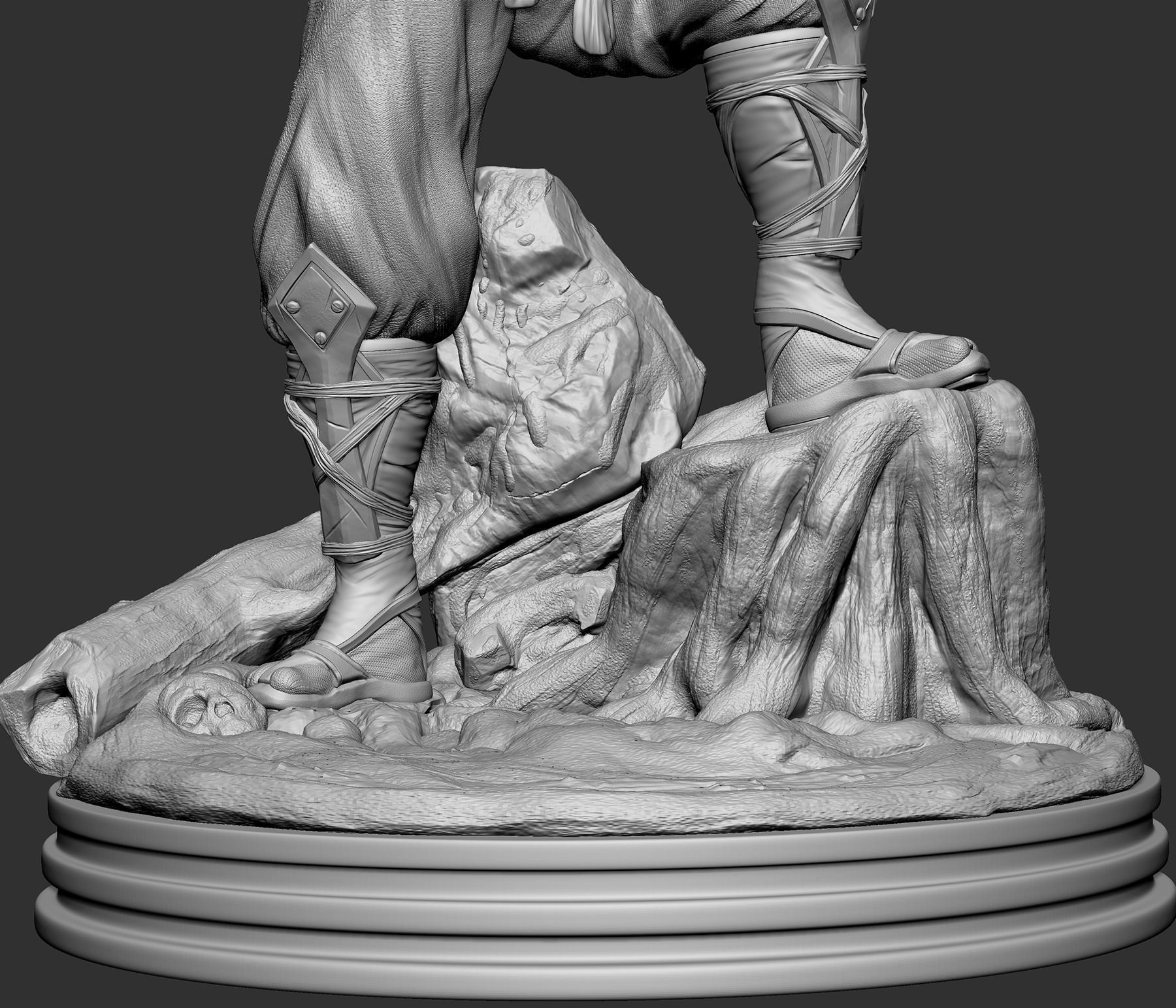 Mortal Kombat Ninja Sub Zero 3D print model_4