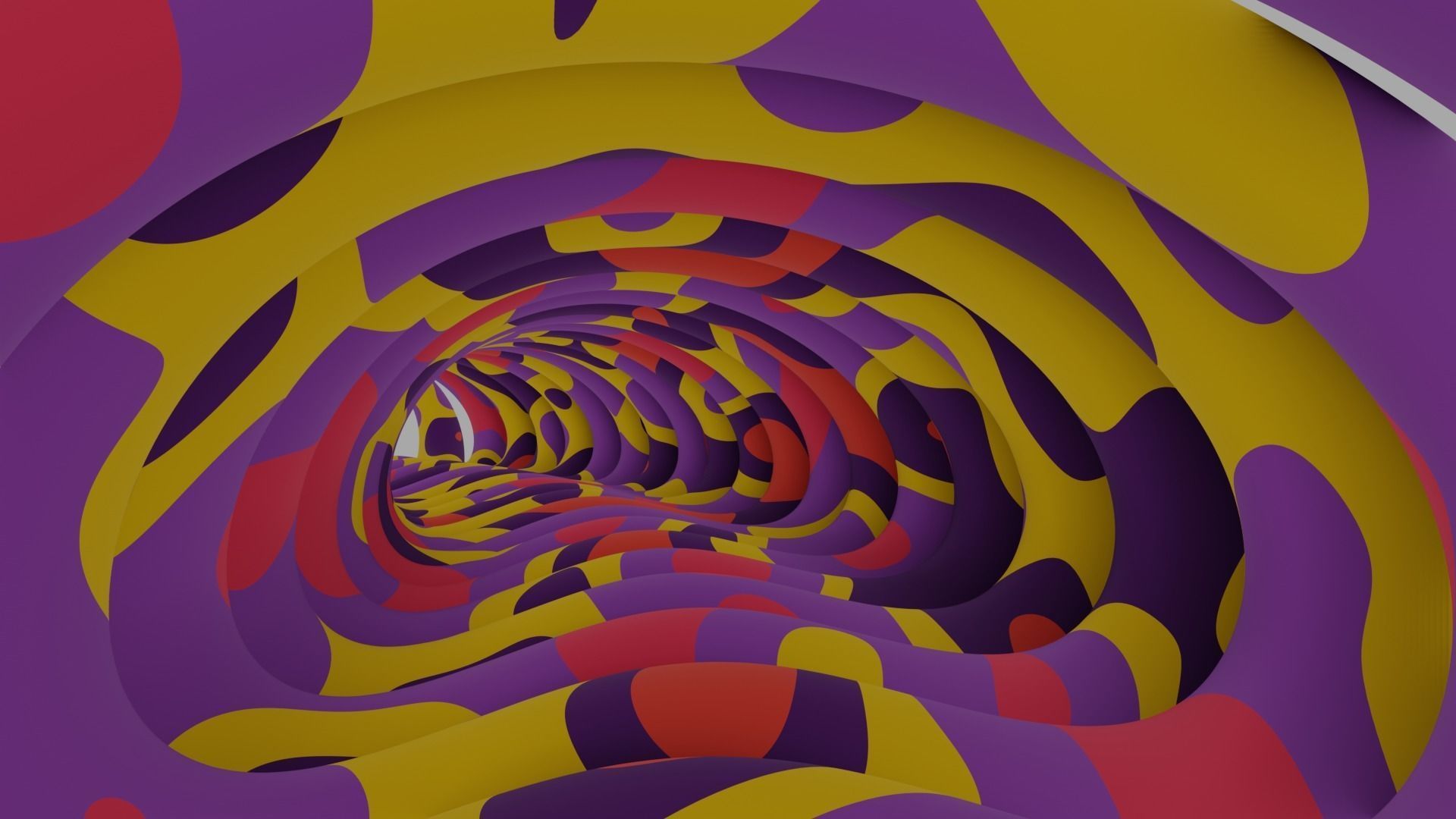 Disney world tunnel 3D model_8