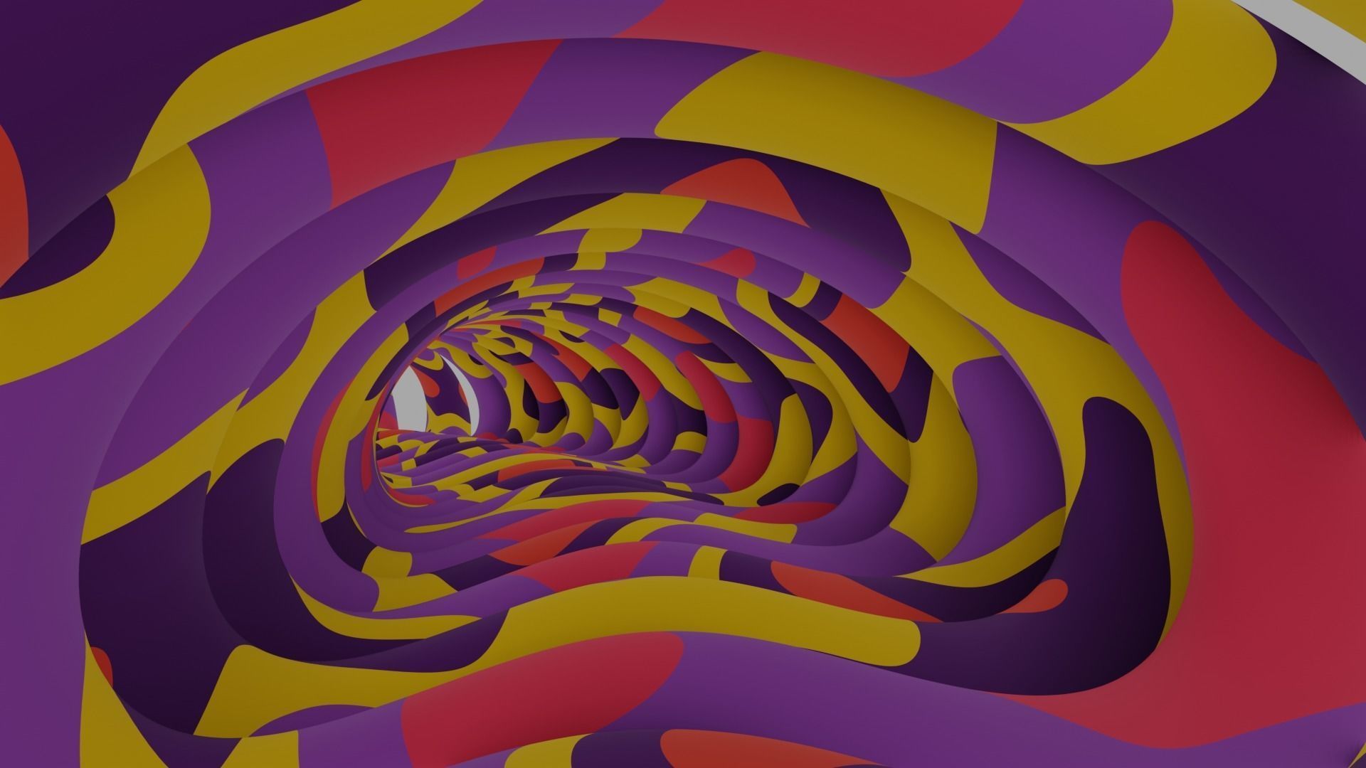 Disney world tunnel 3D model_3