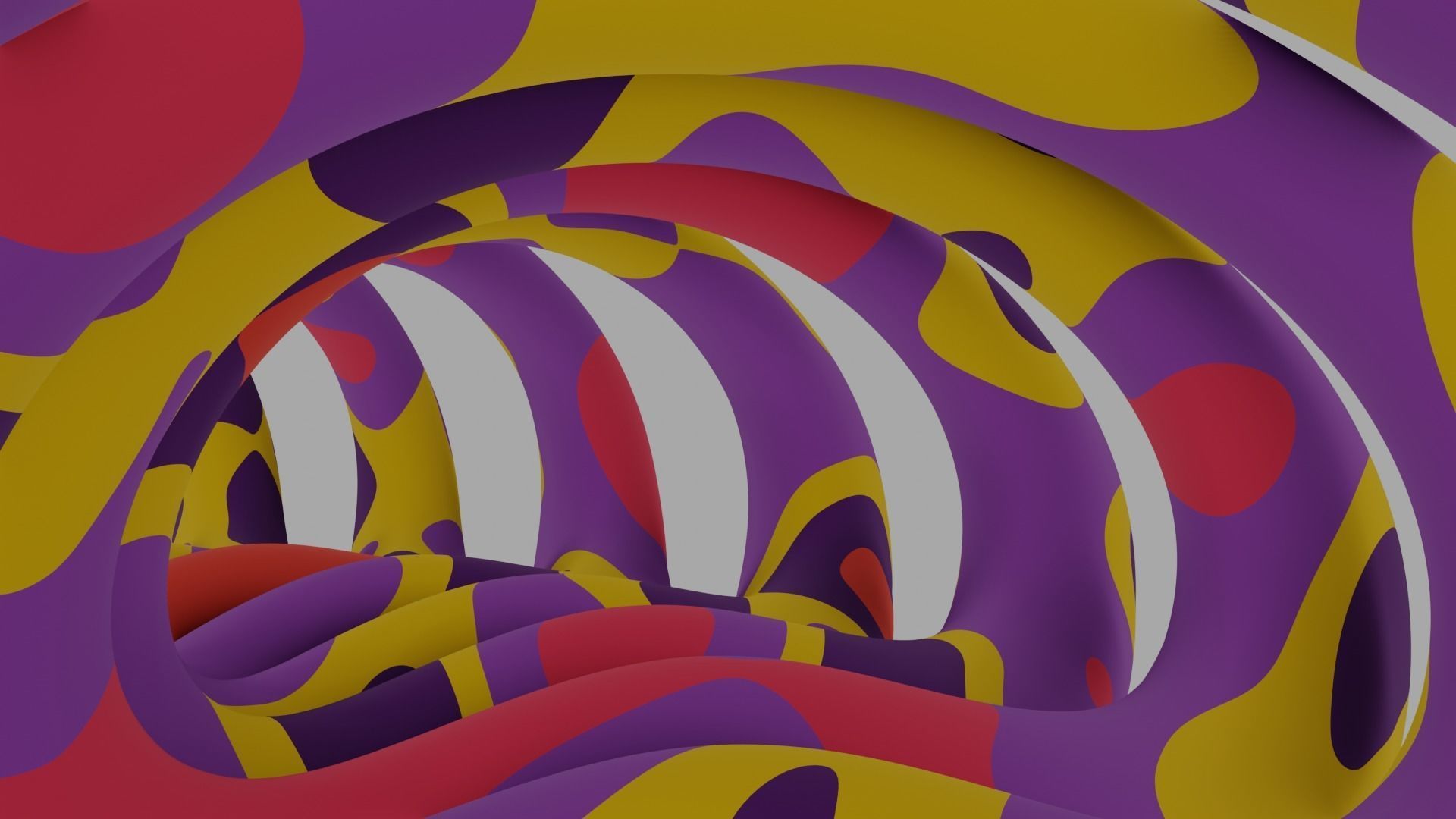 Disney world tunnel 3D model_5