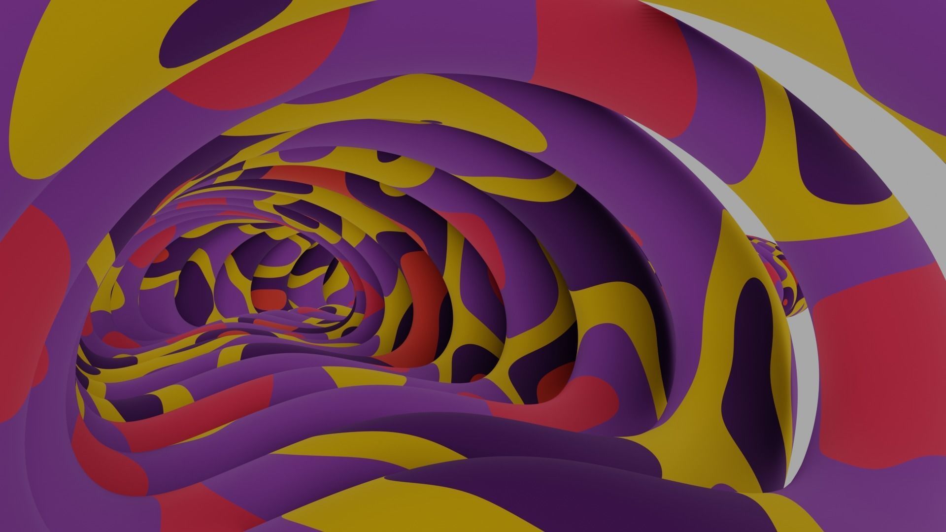 Disney world tunnel 3D model_6