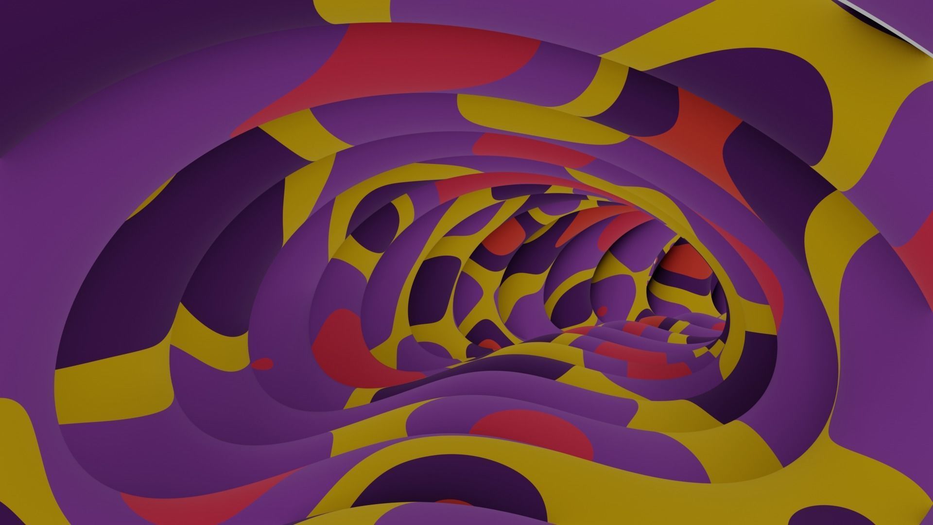 Disney world tunnel 3D model_2