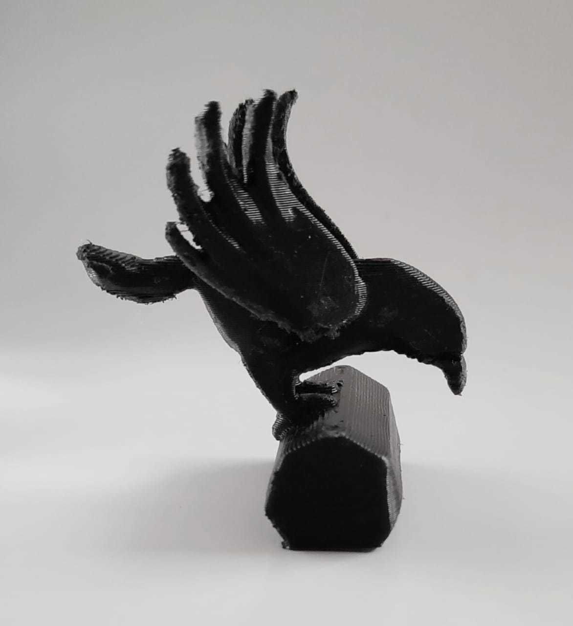 Eagle Statue 3D print model_5