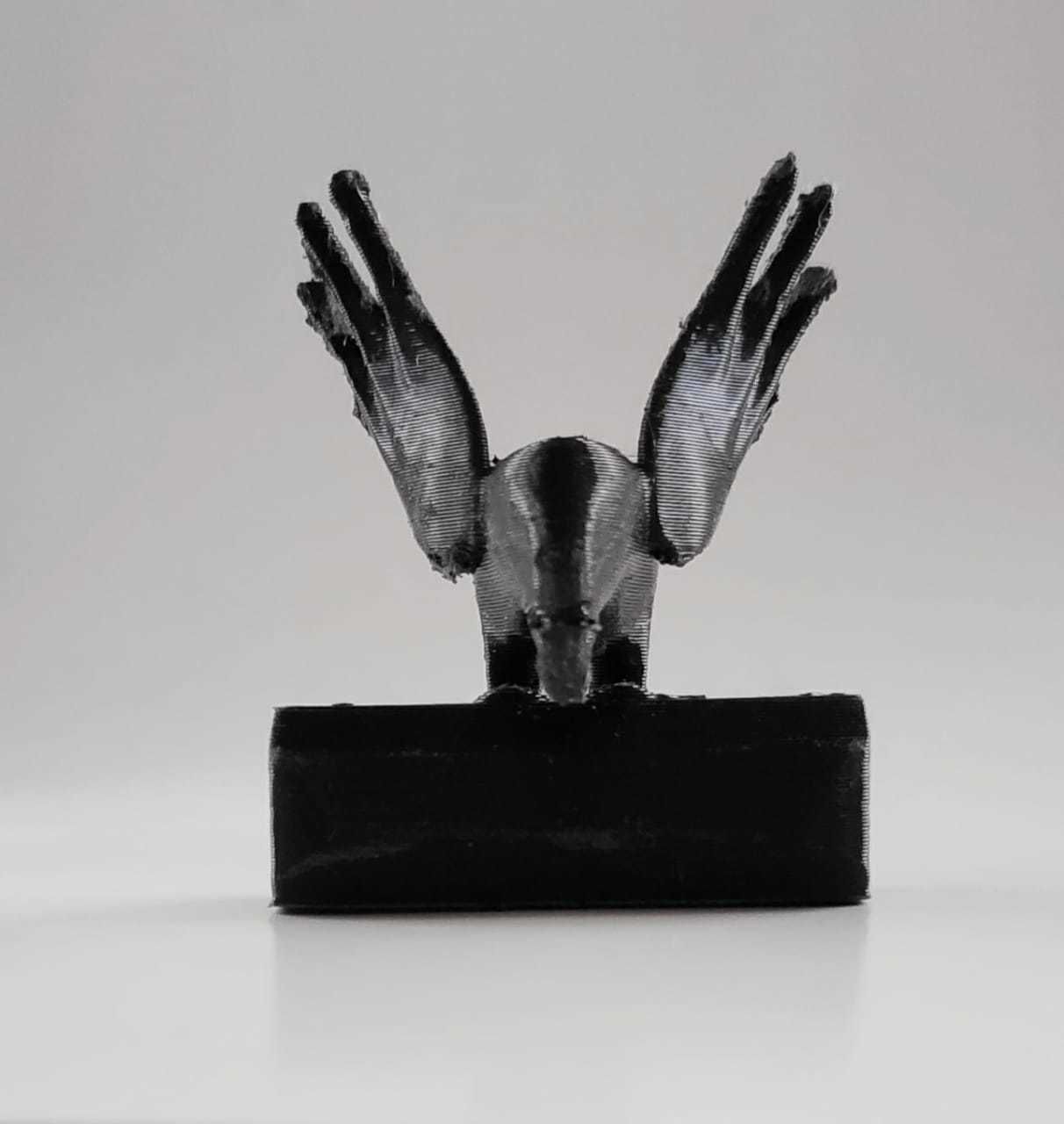 Eagle Statue 3D print model_9