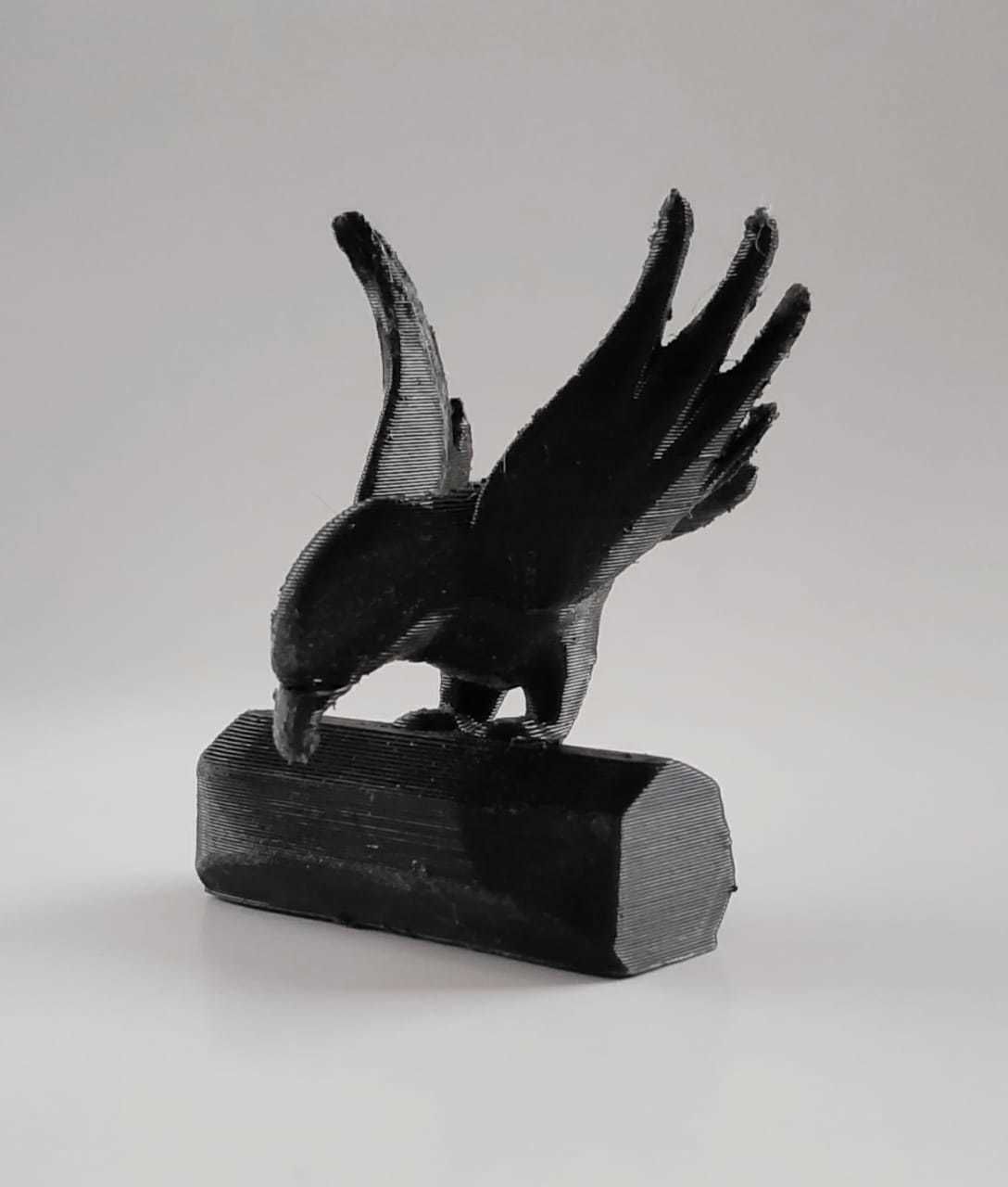 Eagle Statue 3D print model_8