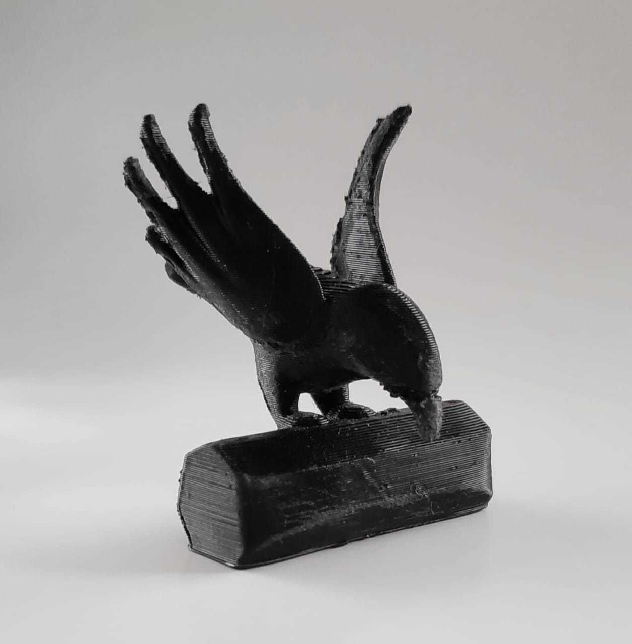 Eagle Statue 3D print model_4