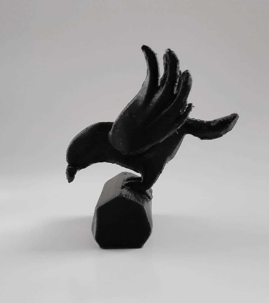 Eagle Statue 3D print model_6