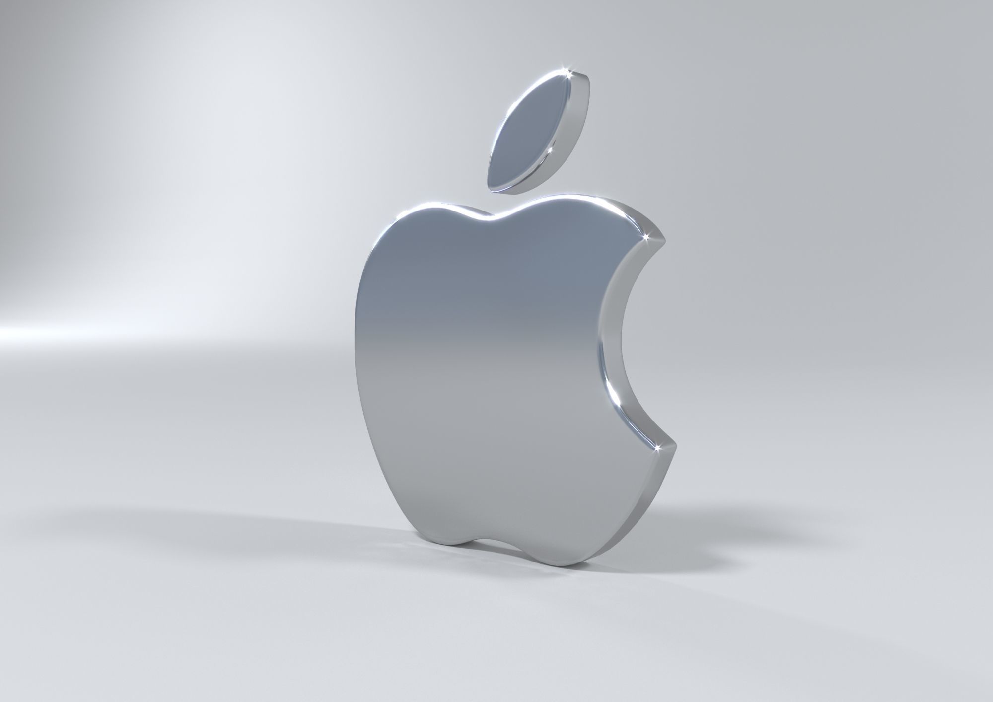 Apple Logo 3D model 3D model_1
