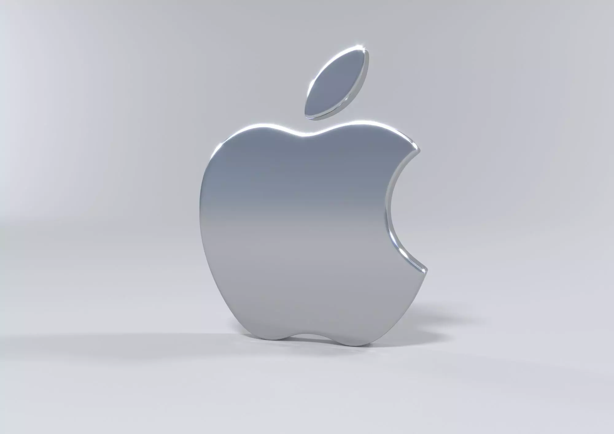 Apple Logo 3D model 3D model_0