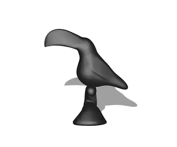 Toucan Statue 3D print model