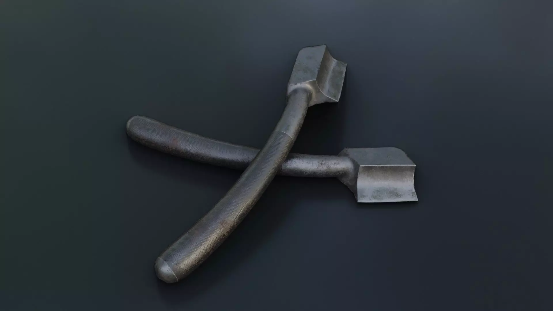 Old Dirty Rachiotom Low-poly 3D model_0