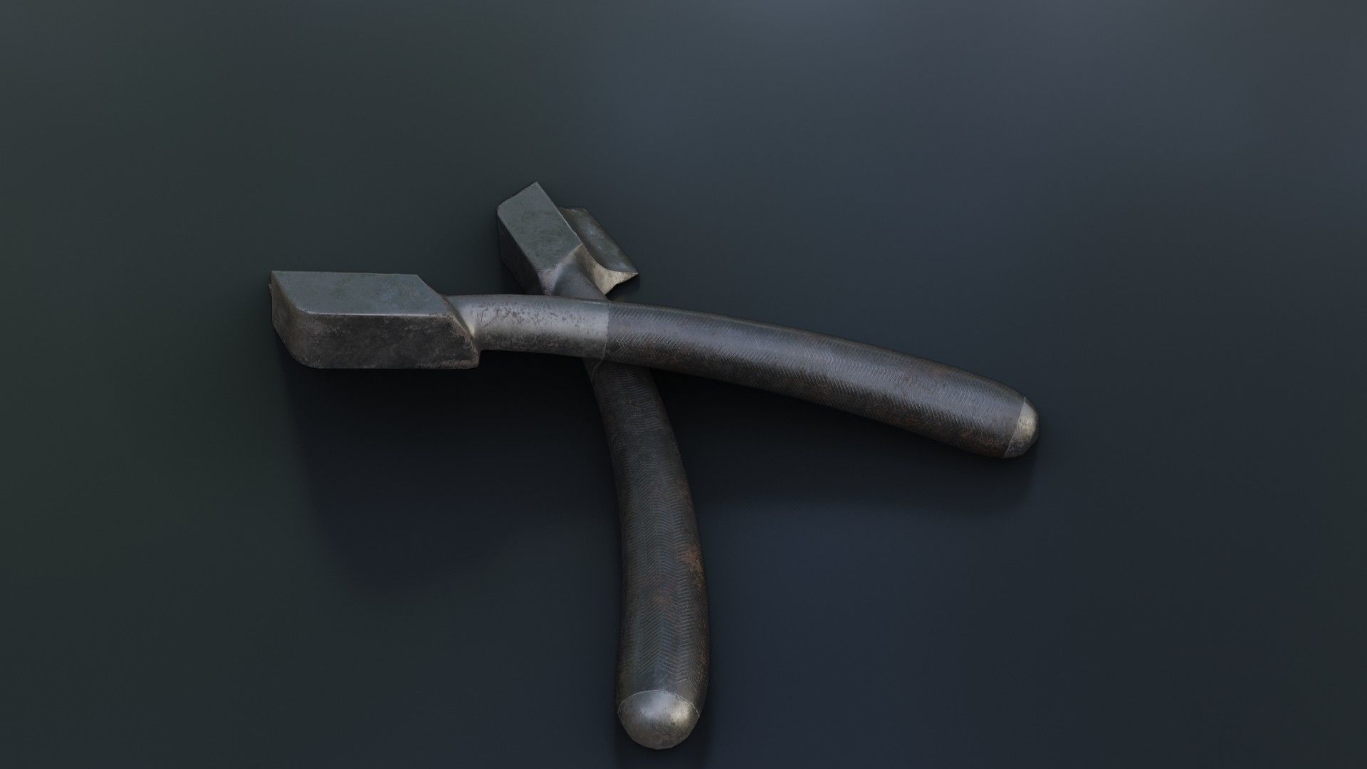 Old Dirty Rachiotom Low-poly 3D model_23