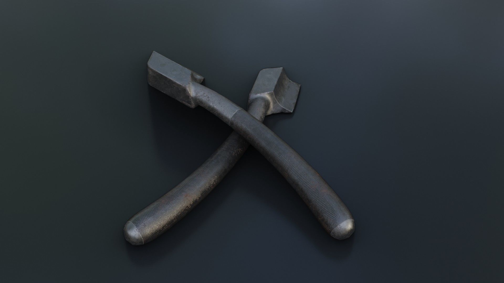 Old Dirty Rachiotom Low-poly 3D model_27