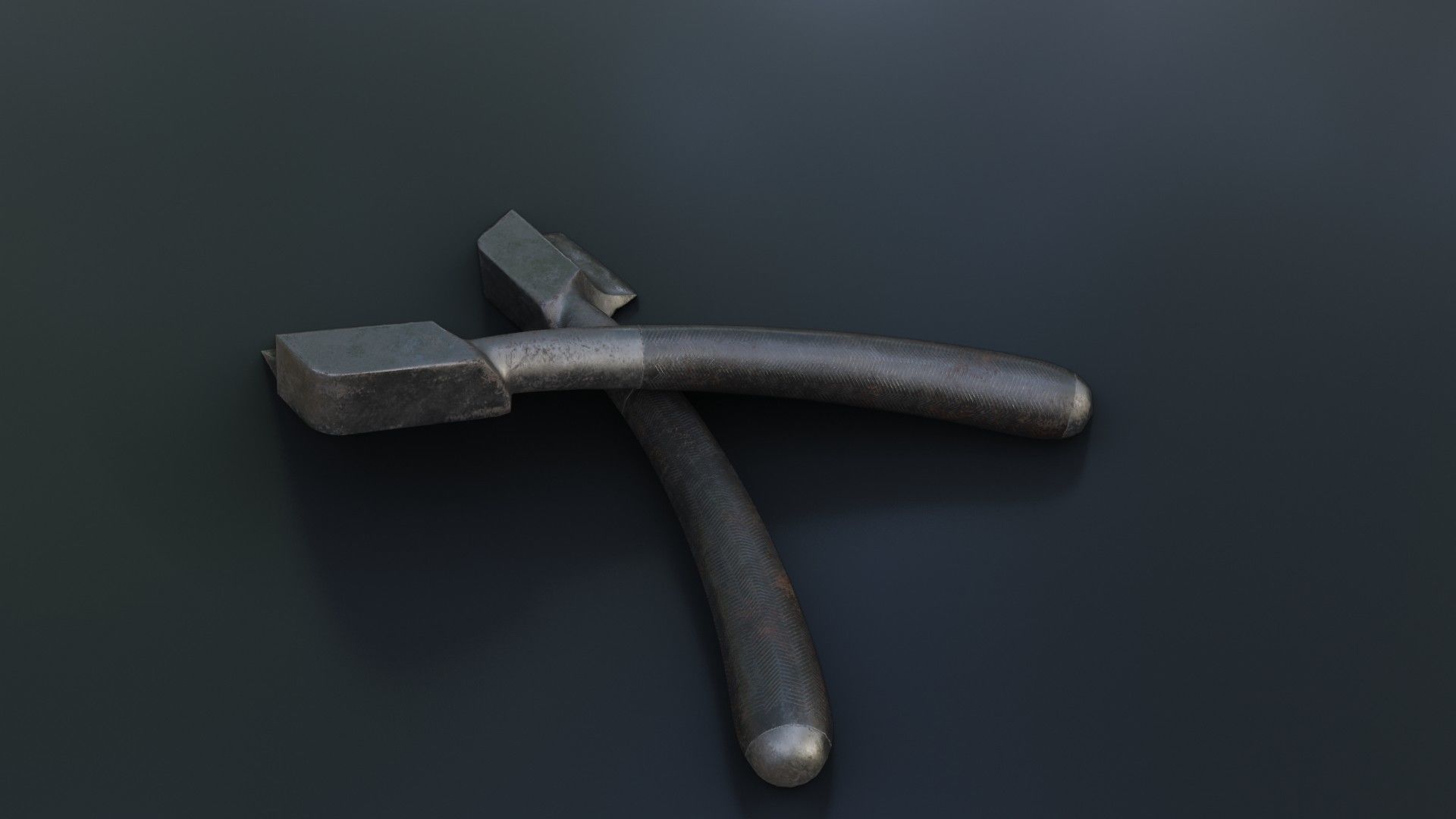 Old Dirty Rachiotom Low-poly 3D model_22