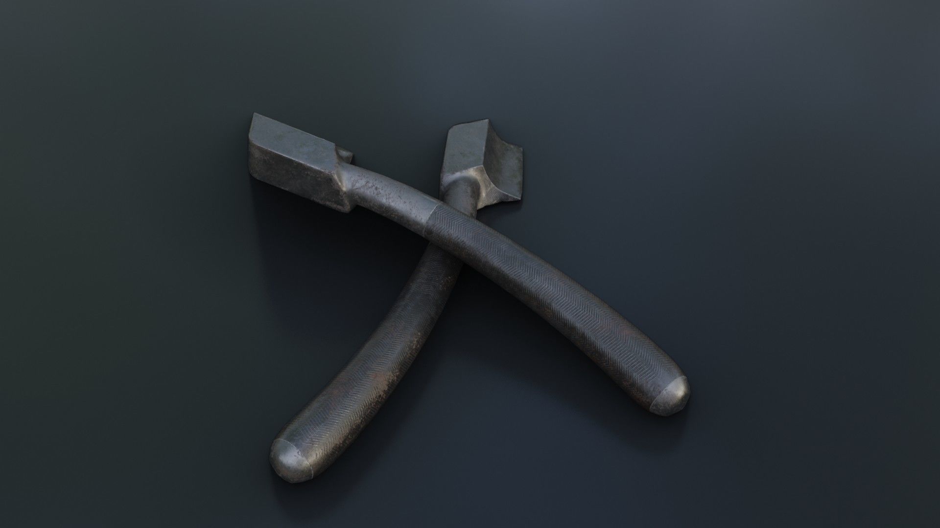 Old Dirty Rachiotom Low-poly 3D model_26