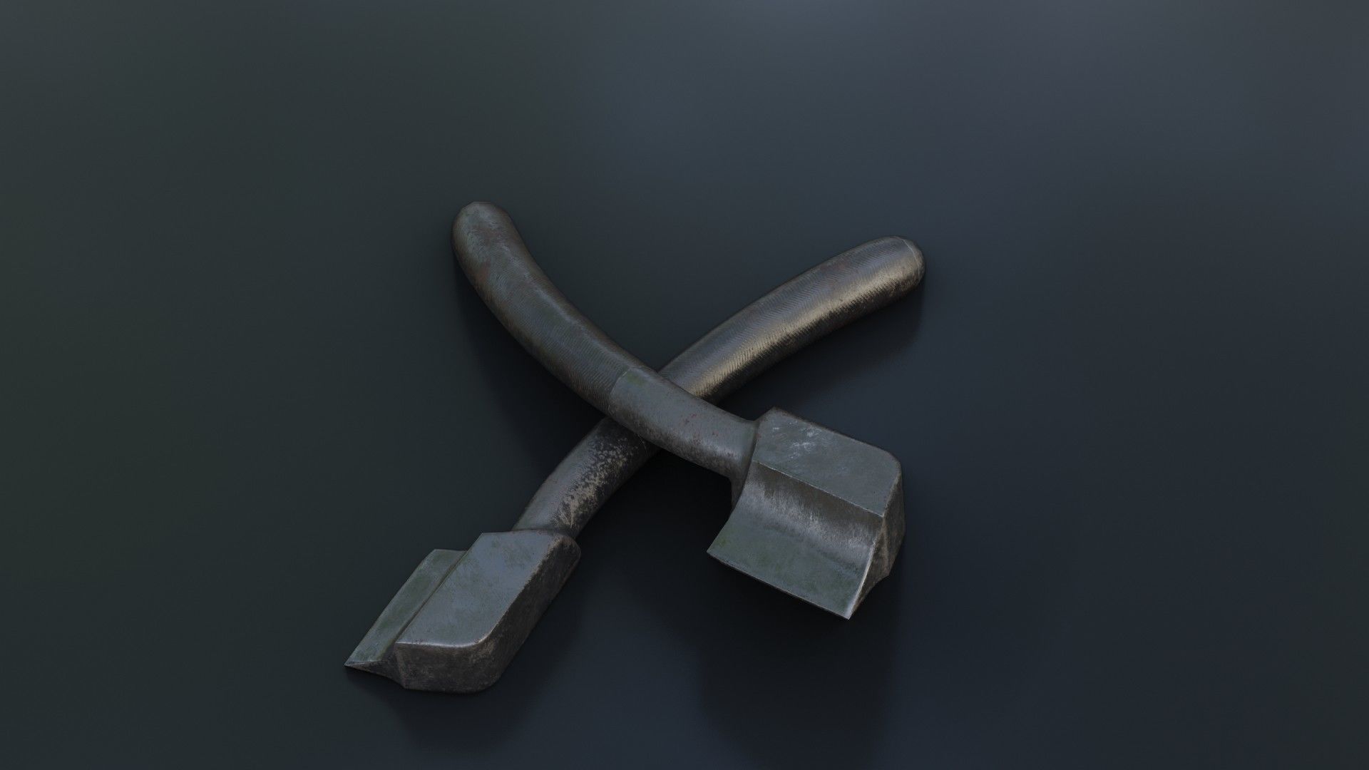 Old Dirty Rachiotom Low-poly 3D model_11