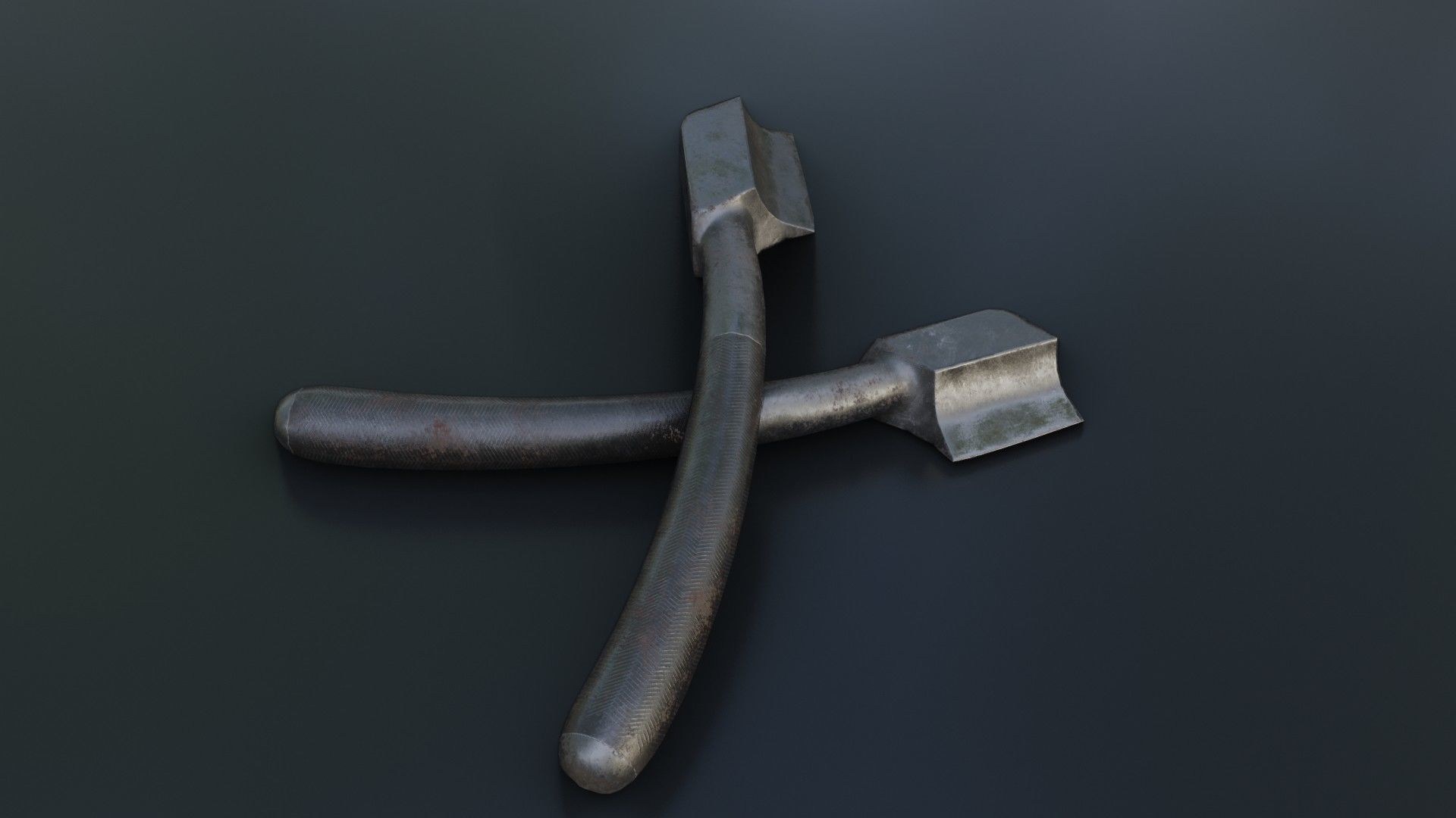 Old Dirty Rachiotom Low-poly 3D model_32