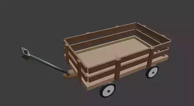 Wagon wooden