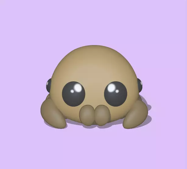 Spider pokemon 3D print model_0