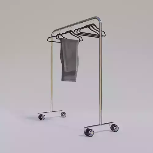 Hanger Stand on Wheels