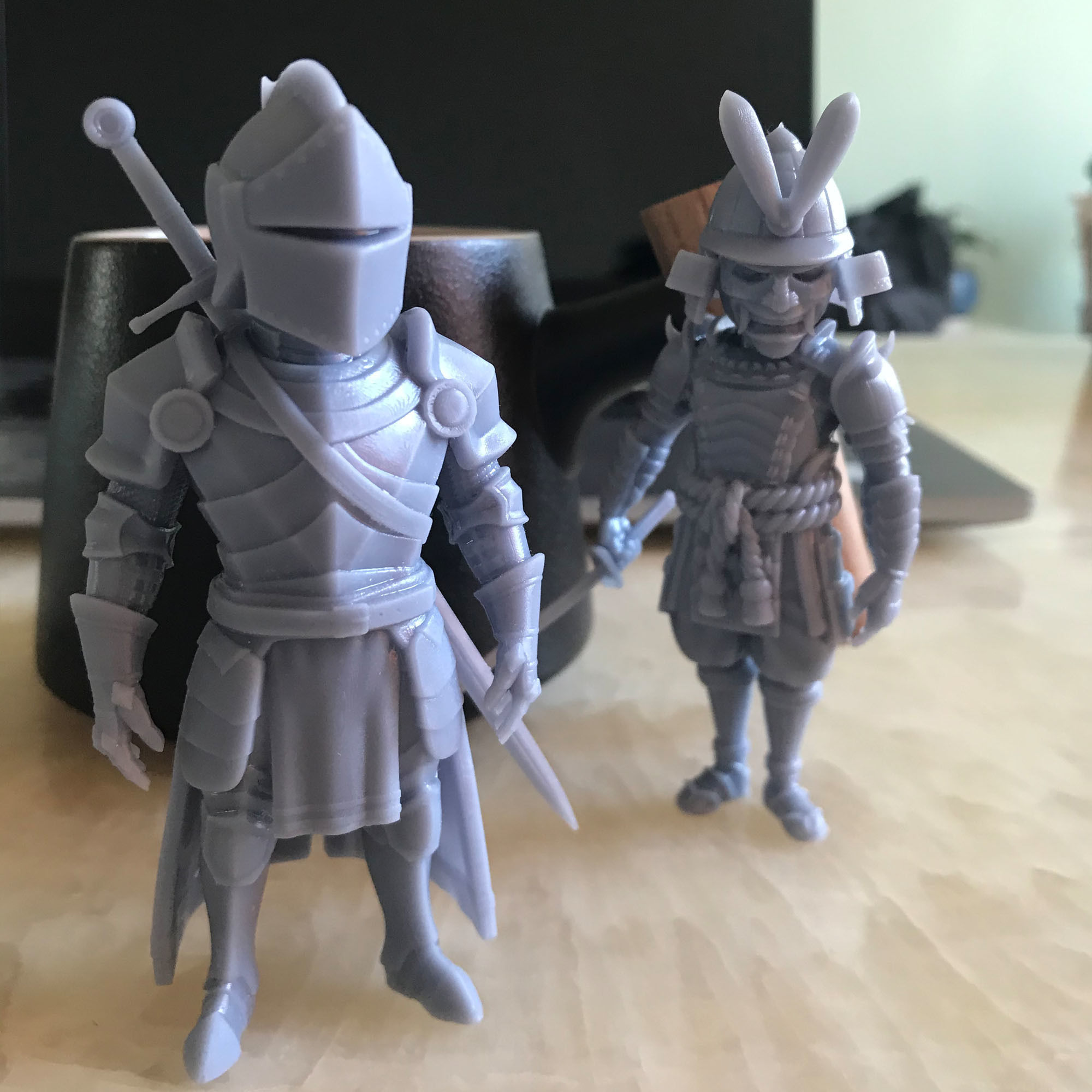 Fantacy Knight Miniature 2 -Mini Troop -3D print model Free 3D print model_9