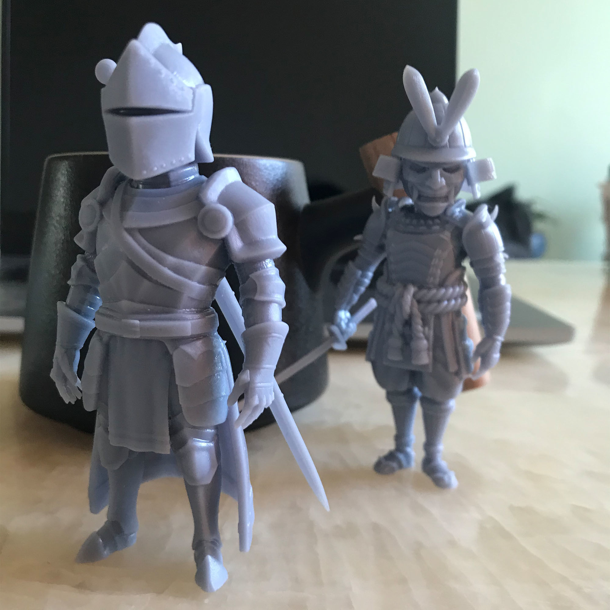 Fantacy Knight Miniature 2 -Mini Troop -3D print model Free 3D print model_10