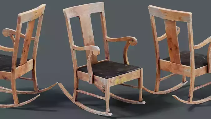 Old Dirty Rocking Chair