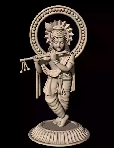 krishna 3d model free