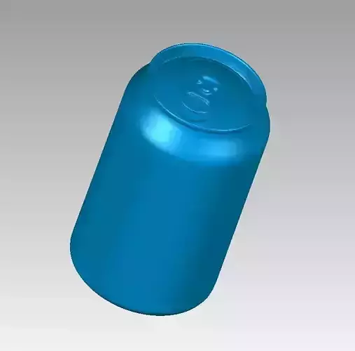 Real Softdrink Can 3D Scan 3D print model
