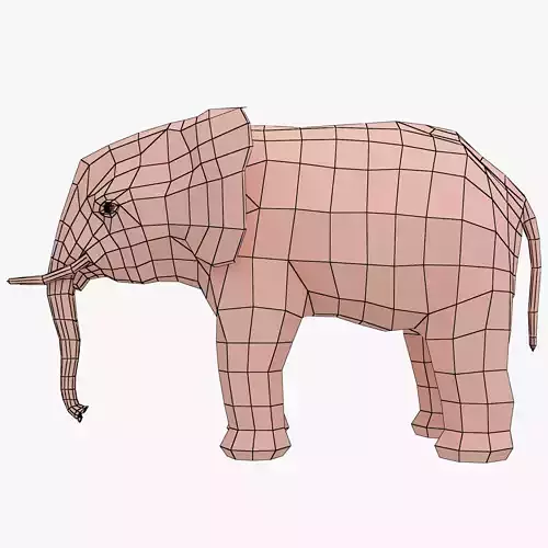 elephant base mesh