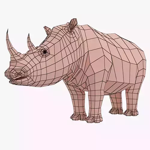 rhino base mesh