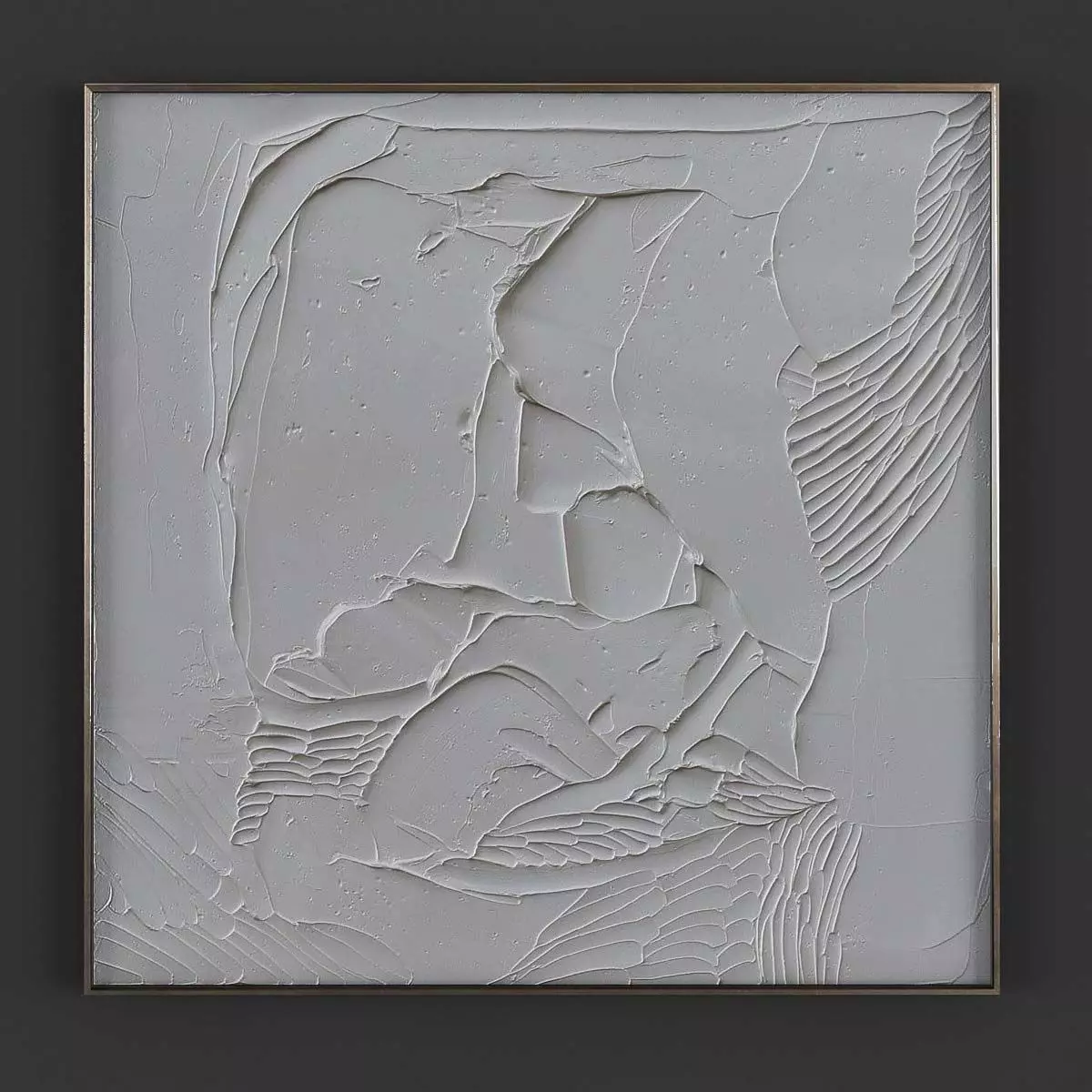 Picture Frames Low-poly 3D model_0