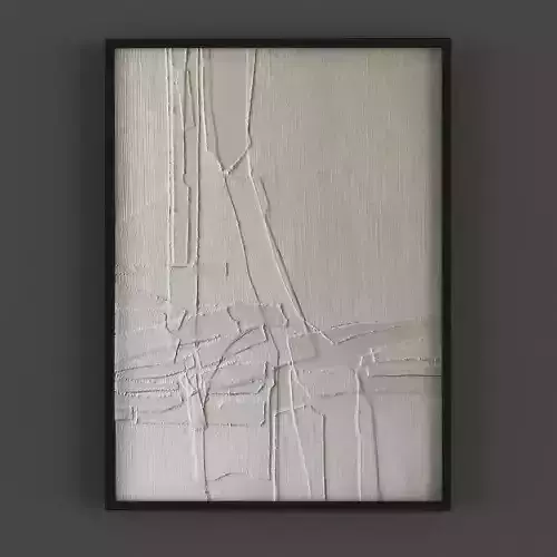 Picture Frames Low-poly 3D model