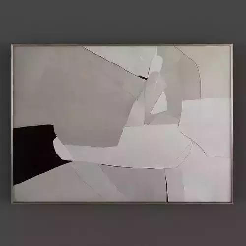 Picture Frames Low-poly 3D model