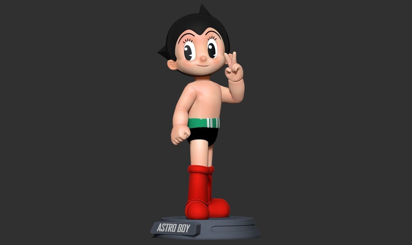 Astro Boy 3D print model_7