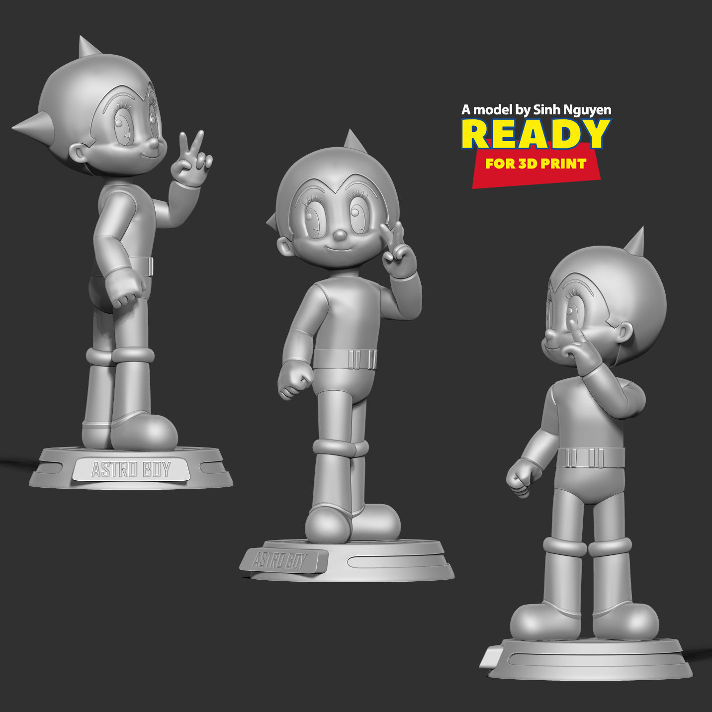 Astro Boy 3D print model_5