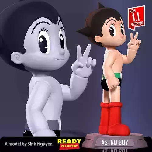 Astro Boy 3D print model