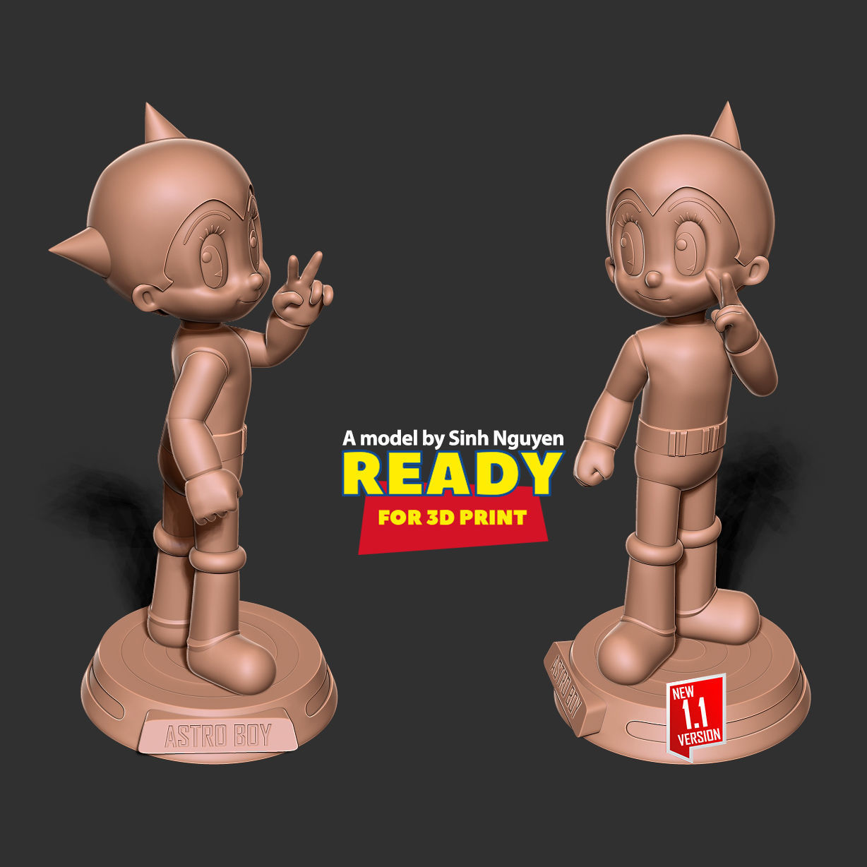 Astro Boy 3D print model_3