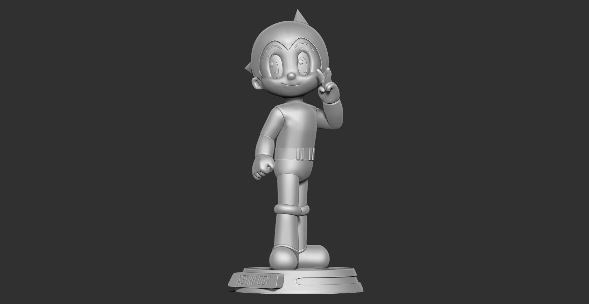 Astro Boy 3D print model_9