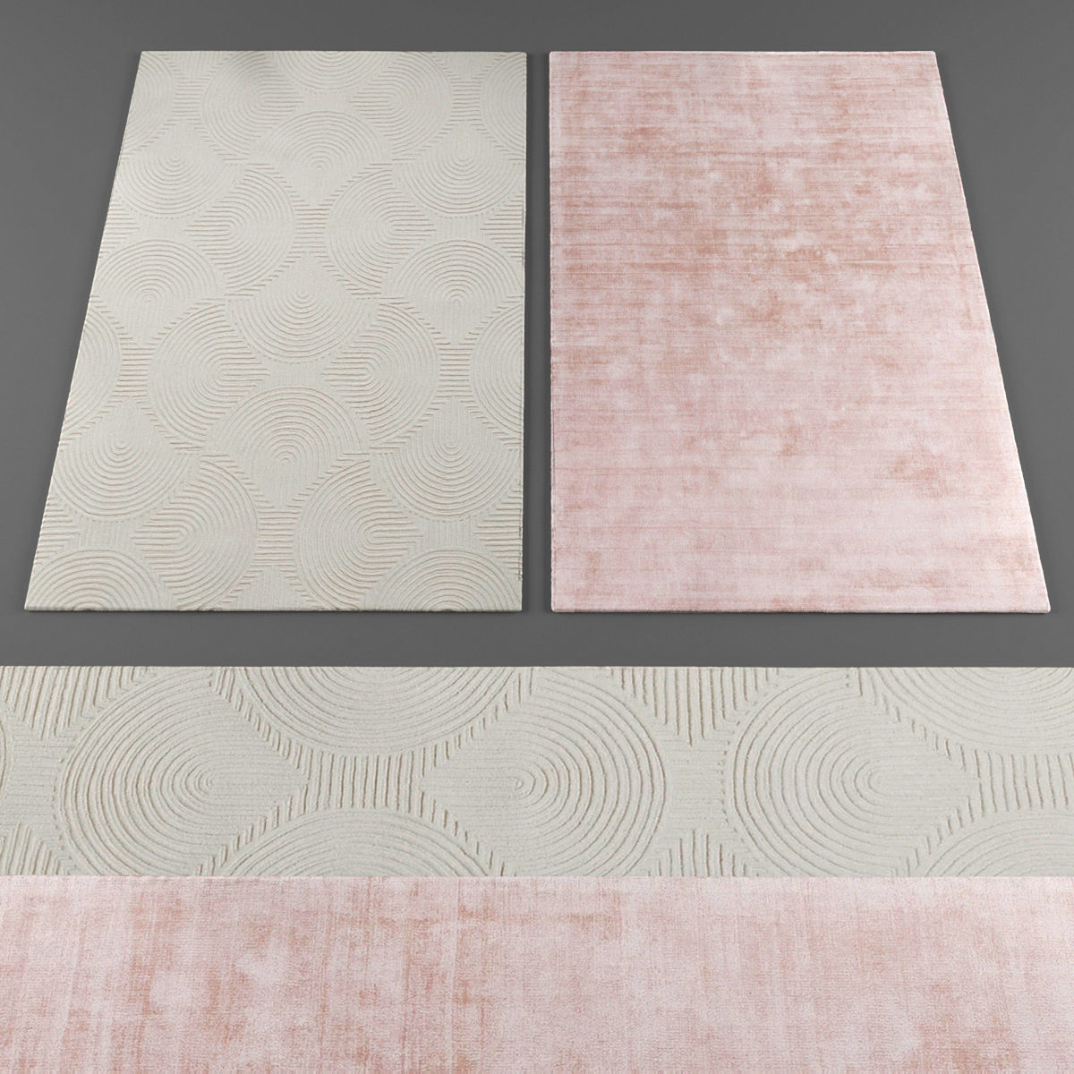 Rugs collection 271 Low-poly 3D model_1