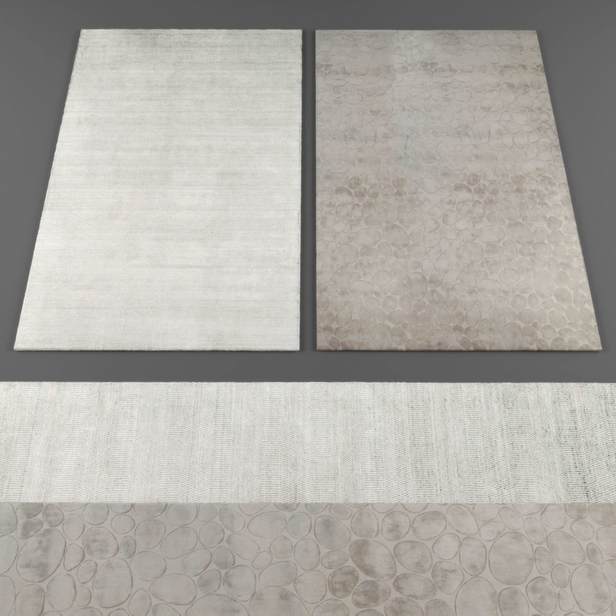 Rugs collection 273 Low-poly 3D model_1