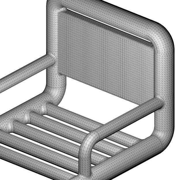 Kids Beauty Chair 3D print model_3