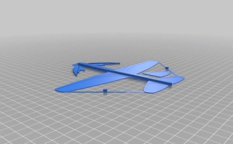 Plane 3D print model_3